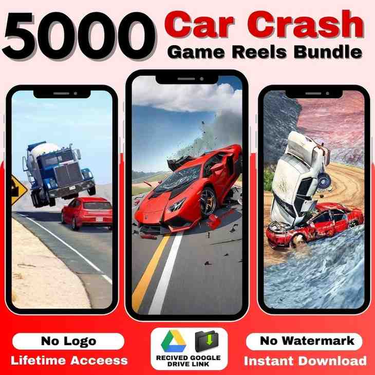Car Crash Game Reels Bundle