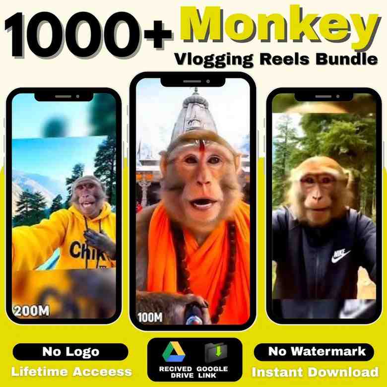 Best AI Monkey Vlogging Clips